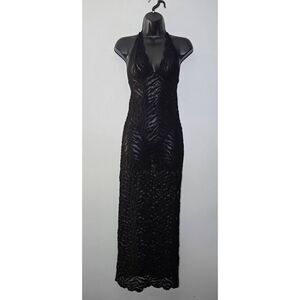 Victoria's Secret Size XS Lace Dress Lingerie Long High Slit